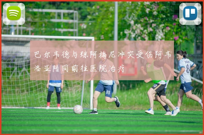 巴尔韦德与琼阿梅尼冲突受伤阿韦洛亚陪同前往医院治疗