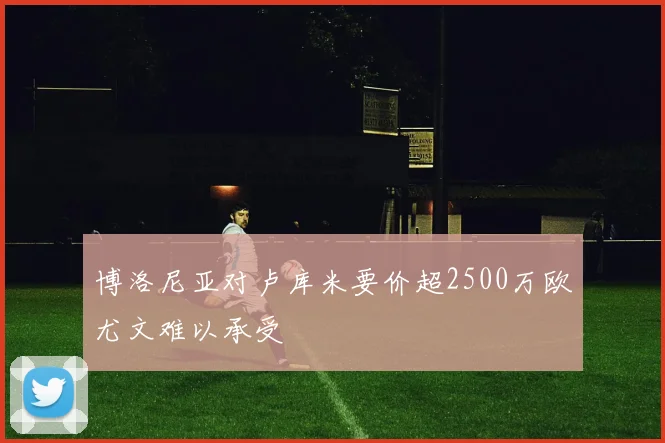 博洛尼亚对卢库米要价超2500万欧尤文难以承受